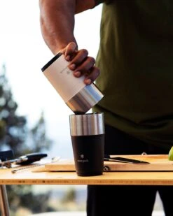 Snow Peak Shimo Tumbler - Stackable Vacuum-Insulated Stainless Steel Drinking Cup 13 Snow Peak Shimo Tumbler - Stackable Vacuum-Insulated Stainless Steel Drinking Cup -Snow Peak Shop shimo tumbler tw 470 lifestyle 03