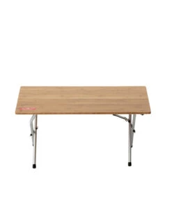 Snow Peak Renewed Single Action Low Table - Portable Laminated Bamboo Folding Camping Table -Snow Peak Shop single action low table lv 100tr alt 03