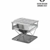 Snow Peak Takibi Fire & Grill – Stainless Steel Modular Portable Fire Pit and BBQ Set -Snow Peak Shop takibi fire and grill st 032set hero 03 1
