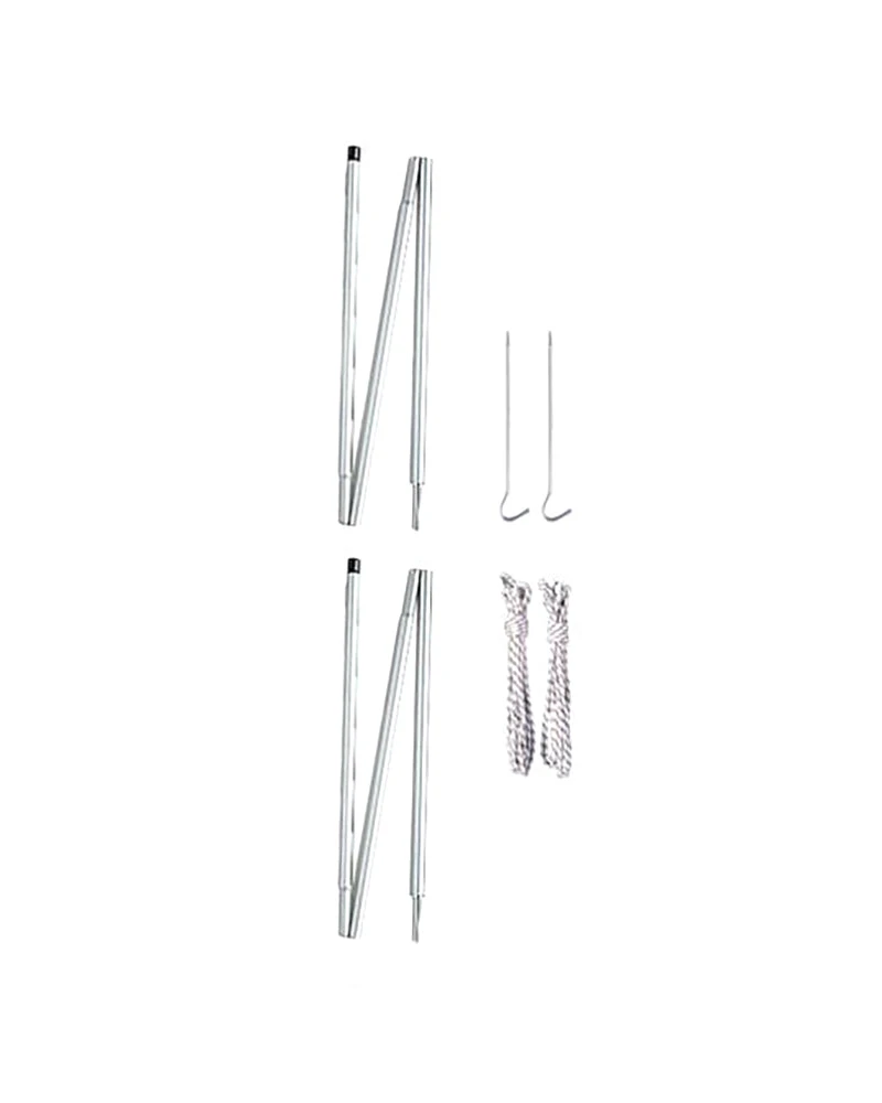 Snow Peak Awning Pole Set – Premium Aluminum Extension Kit for Land Lock & Living Shell 3 Snow Peak Awning Pole Set – Premium Aluminum Extension Kit for Land Lock & Living Shell
