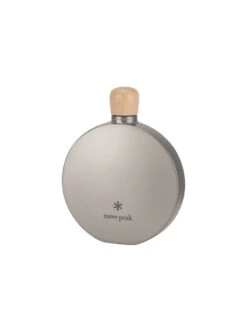 Snow Peak Round Titanium Flask In 150 ML